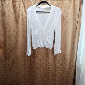 NWOT Free People Casual Peasant Blouse